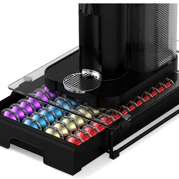 Everie Kitchen Coffer Pod Drawer Made By Everie Black Metal And